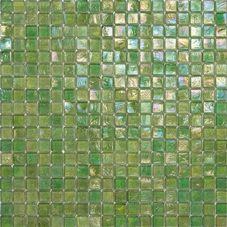 Order the SICIS® 125 Kiwi Glimmer glass mosaic online at Tiamont.