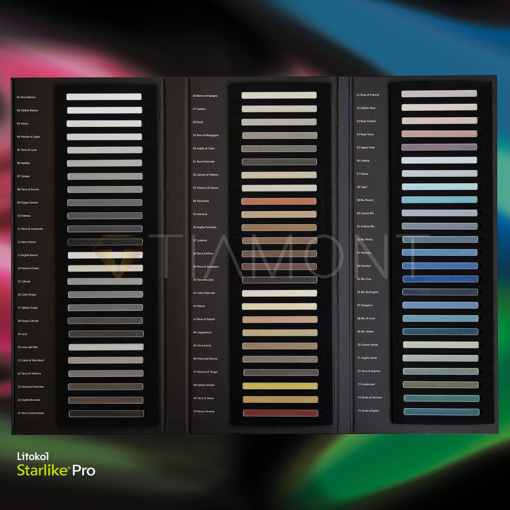 Entdecken Sie Starlike® Pro von Litokol in 75 Farben. Premium Epoxid Harz Fugenmörtel bei Tiamont.