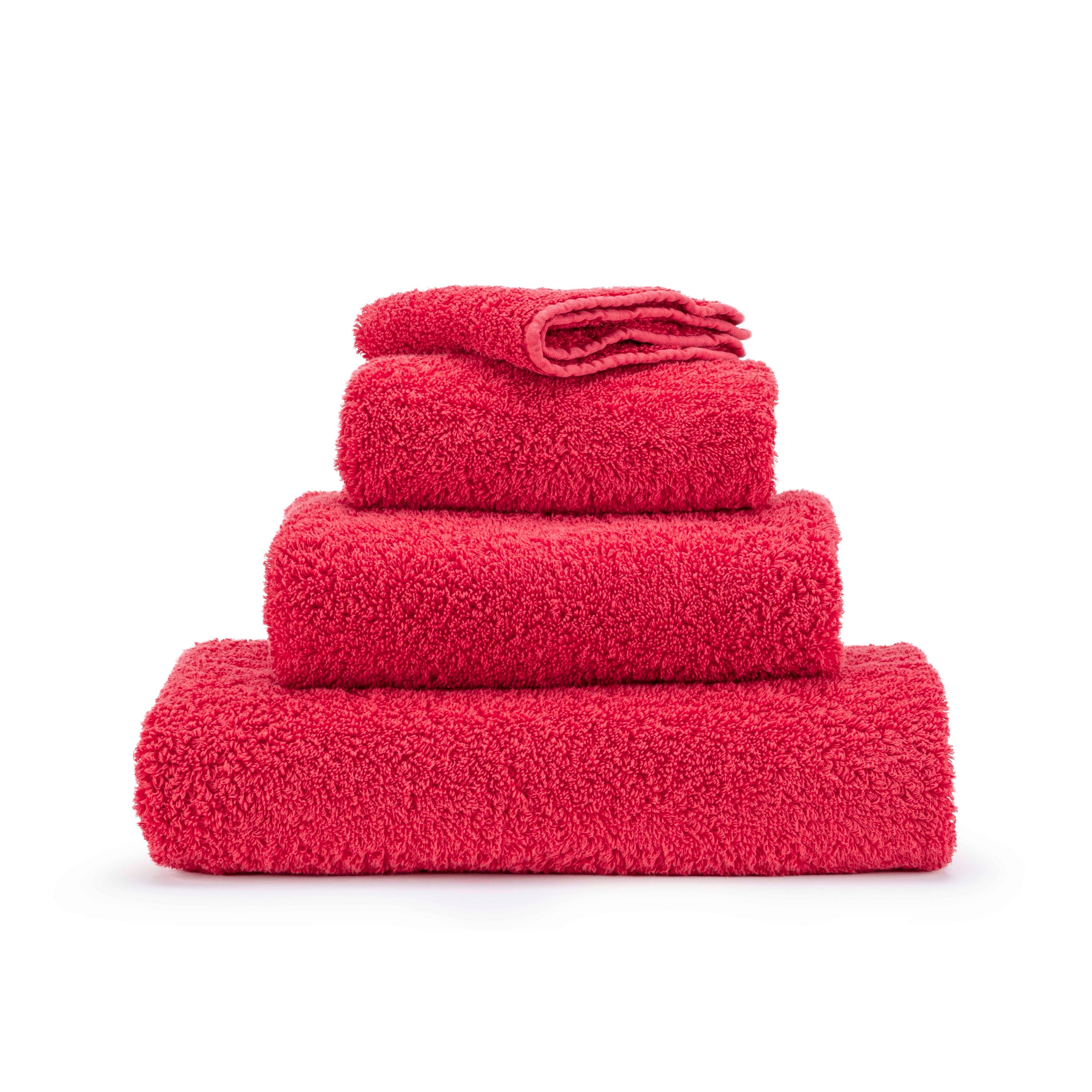 Abyss Super Pile Viva Magenta 579 – 4er-Set aus ägyptischer Giza 70 Baumwolle