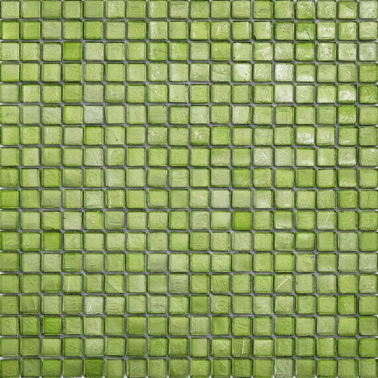 Discover the SICIS® Lime Moss glass mosaic for bathroom, pool and spa. Refined glass mosaic tiles with spectacular colour effect, Italian refinement and breathtaking presence, now available in the Tiamont online boutique.